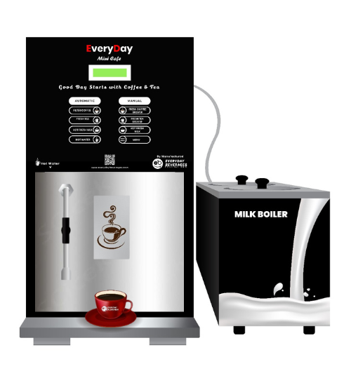 Everyday Mini Cafe - Filter Coffee & Tea Vending Machine Rent